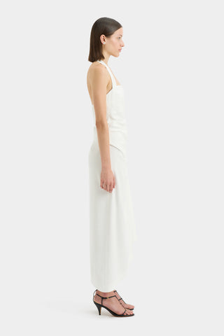 Dorian Ruched Skirt, Ivory